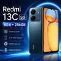 Redmi 13C 5G Smartphone 8GB+256GB, Dimensity 6100+, 6.74'' 90Hz Display, 50MP AI Camera, 5000mAh Battery, Dual SIM Phone