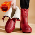 Men Women's casual rain boots Four Season lightweight waterproof anti-slip outdoor fishing shoes couple comfort garden rain shoe