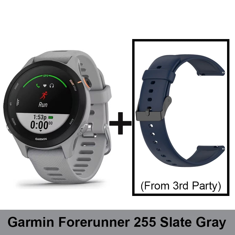 Garmin Forerunner 255 Smartwatch Outdoor Running Riding Swimming Professional Triathlon Marathon Track and Field Training