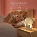Digital Alarm Clock with Sunrise Simulation Wakeup Light Bluetooth Speaker And White Noise Machine for Bedroom Office Desk