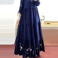 ZANZEA Woman Fashion Abaya Kaftan Muslim Dress Casual | SAMAG