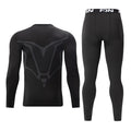2-piece men's warm corset Ski warm suit Corset jacket and trousers Men's fitness pants shirt running yoga athletes sports pants
