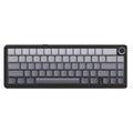 ATTACK SHARK X66 Bluetooth Wireless Wired Mechanical Keyboard RGB Gasket Hot Swappable Knob Side Printed PBT Keycaps for Gaming