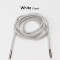 Crystal Rhinestone Diamond Shoelaces Colorful Shiny Shoe Laces Sneakers Shoelace Clothes Bags Belt Accessories Round 4mm 1PCS