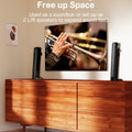 ULTIMEA 100W 2.2ch TV Sound Bar, 2-in-1 Detachable Bluetooth Soundbar for TV, Bass Adjustable, 3 EQ Modes, Apollo S40 Series