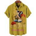 Hawaiian Vacation Men Shirt 3D Printed Man/Women Casual | SAMAG