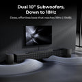 ULTIMEA Skywave X100 Dual 2000W 9.2.6ch THX-Tuned Wireless Surround Sound System Soundbar with Dolby Atmos&DTS:X, App Control