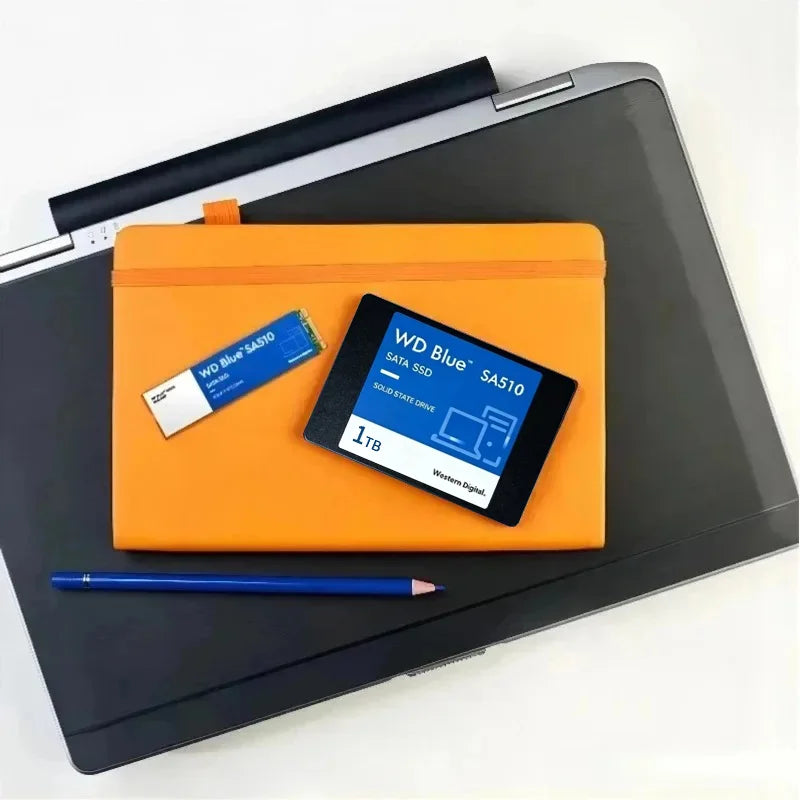 WD Blue SA510 2.5" SATA3 Internal SSD 1TB 2TB Original Western Digital Solid State Hard Drive For Notebook Desktop Computer