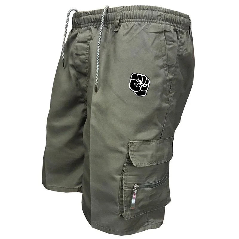 Summer Men's Cargo Shorts Bermuda Cotton Army Military | SAMAG