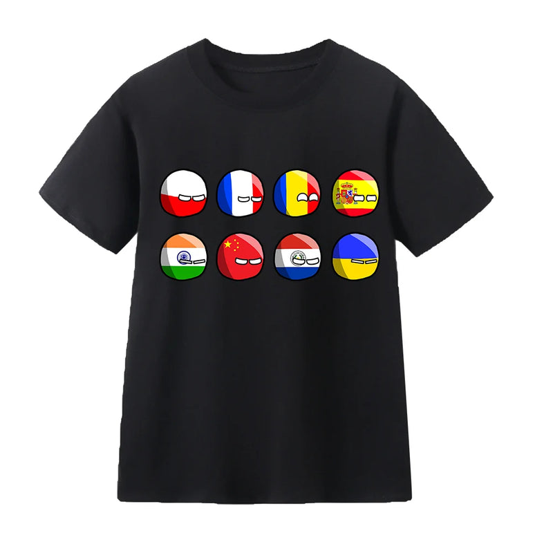 Countryball Polandballs Clothes for Summer Toddler Girls | SAMAG