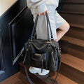 High Quality Soft Leather Crossbody Shoulder Bag for Women Luxury Brand Designe Casual Daily Use Casual Tote Bag Winter Style
