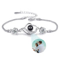 Custom Photo Bracelet Personalized Projection with Picture Inside 100 Languages I Love You Stainless - Visuel 22 | SAMAG