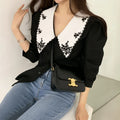 Plus Size Women's Summer Retro Short Sleeve Blouse Loose - View 6 | SAMAG