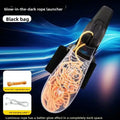 Luminous Rope ZipString Launcher Wristband Automatic Flying String Shooter Toy Recoil Night Glow Interactive Gift for Kids Pets