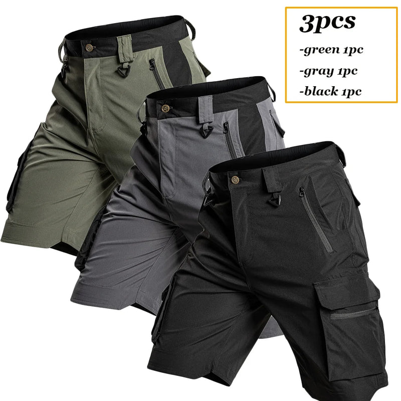 3-2- Outdoor Training Work Shorts Men Multi-Pocket | SAMAG