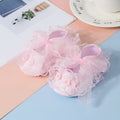 1 Pair of Baby Non - Slip Toddler Shoes, Cute Lace Flower - View 8 | SAMAG