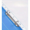 Heavy-Duty A4 Two-Ring filing binder - Holds 200 Sheets (100 Pages), Smooth-Running Rings，Durable Document Organizer
