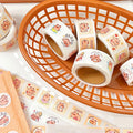 600PCS Cartoon Kapibala Q-Version Roll Stickers Aesthetics DIY Decorative School Supplies Stationery Notebook Decals Toys Gift