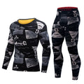 2-piece Men's Warm Suit With Striped Print For Autumn And Winter Youth Thick Velvet For Sports Fashion Autumn Clothes And Pants