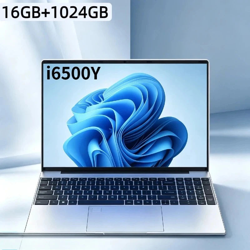 Intel Pentium Gold 6500Y 15.6 Inch Laptop 2C4T 32GB RAM 2TB SSD 5000mAh Backlit Fingerprint Gamer Office Max