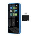 1.8 Inch TFT MP3 Player Touch Screen Bluetooth-compatible 5.0 Music Walkman USB 2.0 3.5mm Jack with E-book Recording for Student