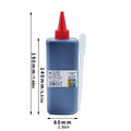 500ml Jumbo Marker Refill Ink – Black/Red/Blue, Oil-Based Waterproof, Large Capacity for Office School Factory Warehouse Marking