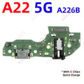 Dock USB Charger Board Port Connector Charging Flex Cable For Samsung Galaxy A20 A21 A22 A23 A24 A25 A26 A21S A202F A207F US EU