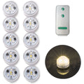 Mini Submersible LED Lights Small Underwater Tea Lights Candles Waterproof with Remote Battery Operated for Home Party Wedding