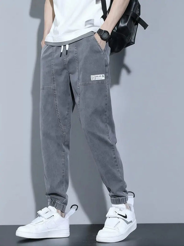 Vintage Streetwear Baggy Jeans Men Loose Denim Jogger | SAMAG