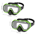 Unisex PC Glass Swim Goggles with Nose Cover PVC Strap | SAMAG