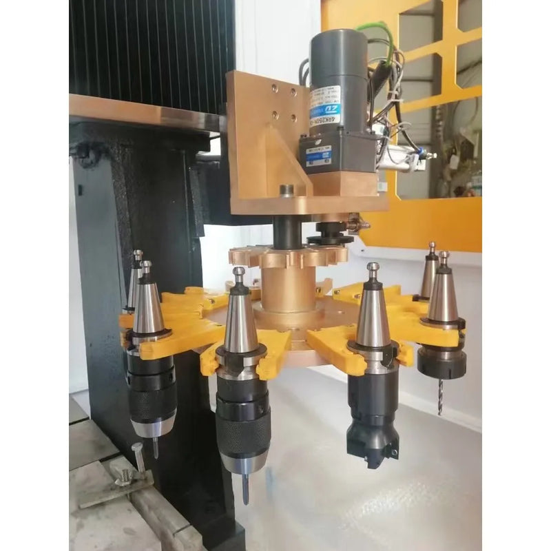 Tool changer storage magazine for cnc milling machine auto changing customer-made 8 12 tools