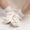 Baby Learning Walk Shoes, Cute Bow Spring Autumn Princess Infant Shoes, Soft Comfort Footwear for Baby Girls 0-18 Months