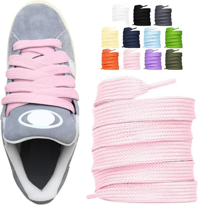 2CM Fat Shoe Laces for Campus Sneakers Thick Wide | SAMAG