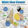 White Shoe Polish Cream Sneaker Cleaner and Shine Restorer for White Sports Shoes Leather and Canvas