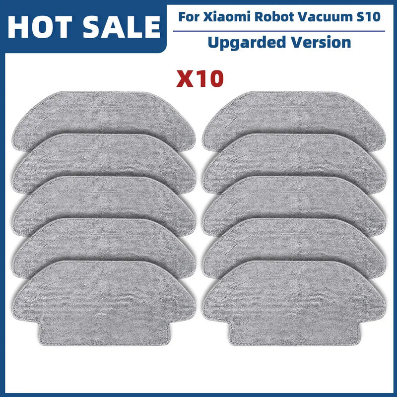 Compatible For Xiaomi Robot Vacuum S10 S12 T12 B106GL/ Mop 2S XMSTJQR2S / 3C B106CN Parts Accessories Main Side Brush Filter Mop