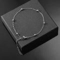Stainless Steel Multilayers Chain Bracelet Women Simple Fashion Layered Girl Wrist Bracelet  Jewelry Accessories Length 18cm+5cm
