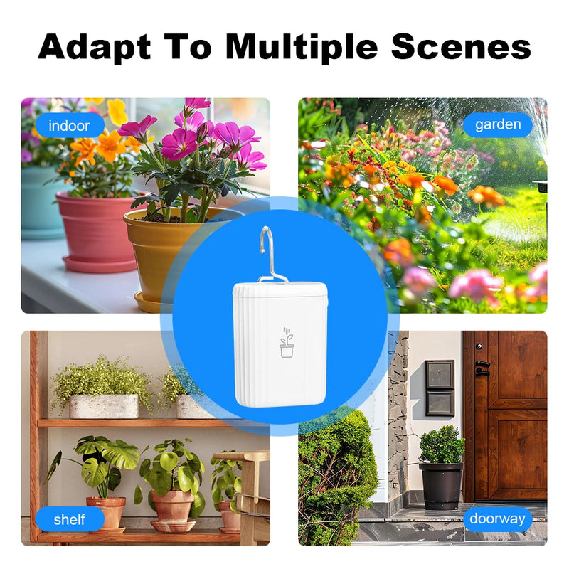 WiFi Intelligent Watering Device Timed Automatic Drip Irrigation System Remote APP Control Auto Watering for Indoor Plants