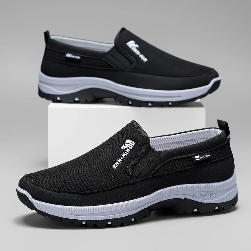 Men's Casual Classic Loafers 2025 New Middle-aged and Elderly Casual Sports Lightweight Soft Sole Shoes Comfortable and Non-slip