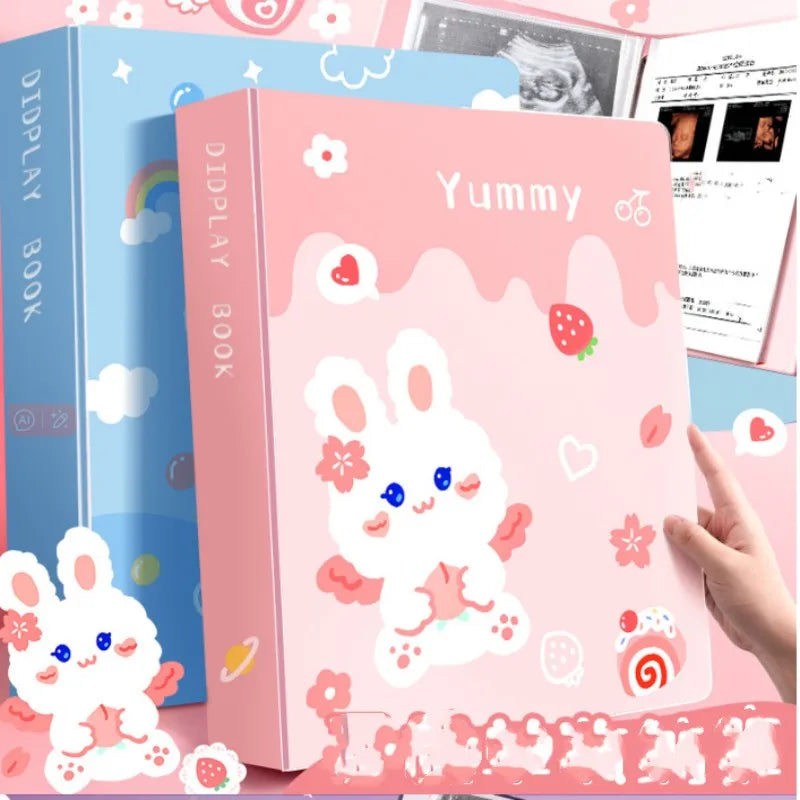 New A4 30/60 Pages Plastic Budget Binder File Folder Documents Booklet Leaflet Student Office Desk Supplies Organizer