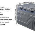 SucceBuy 8L to 75L Car Refrigerator Fridge Portable Icebox Single&Dual Zone w/Blue Tooth Temp Adjustable for Outdoor Camping RV