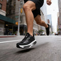 Men's Athletic Shoes, Comfortable Air-Cushioned Running Shoes, Non-Slip Walking Sneakers, Wide-Toe Training Shoes