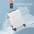 1-Piece Set of 16/20/ 24inch Lightweight Trolley Suitcase in Macaron Colors with Large Capacity, Universal Wheels, and Phone Holder, Suitable for Short Trips, Vacations, and Family Travel