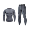 2pcs Men's Compression Sportswear Suit Elastic Training Yoga Sets Workout Jogging Fitness Clothing Tracksuit Pants Sporting