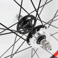Newest Pink Color 700C Track Fixed Gear Bike 3K UD 12K Full Carbon Fibre Tubular Clincher Tubeless Rims Carbon bicycle wheelset