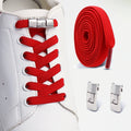 No Tie Shoe Laces Elastic Laces Sneakers Tennis Lock Shoelaces Without Ties Unisex Kids Adult Flat Shoelace Shoe Accessories