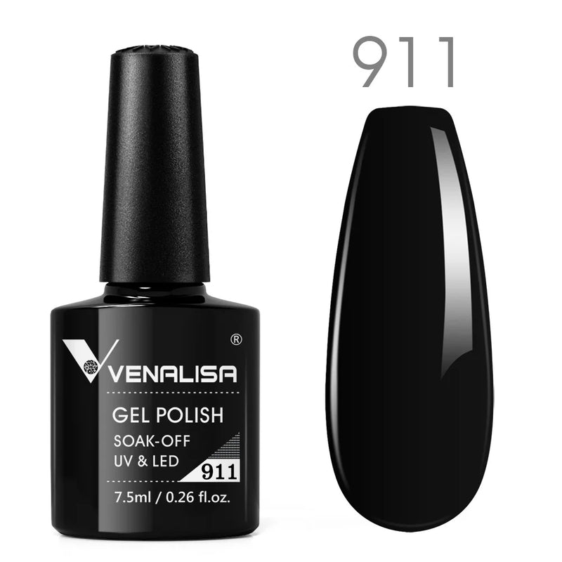 VENALISA Non Cleansing Topcoat Nail Art 7.5ml Soak off Base Coat Foundation No Wipe Top Coat Nail Gel Funny Bunny Gel Varnish