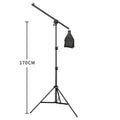 Photo Studio Kit Tripod Light Stand Cross Arm With Weight Bag Photo Studio Accessories Extension Rod 53 -133CM Backdrop Stand