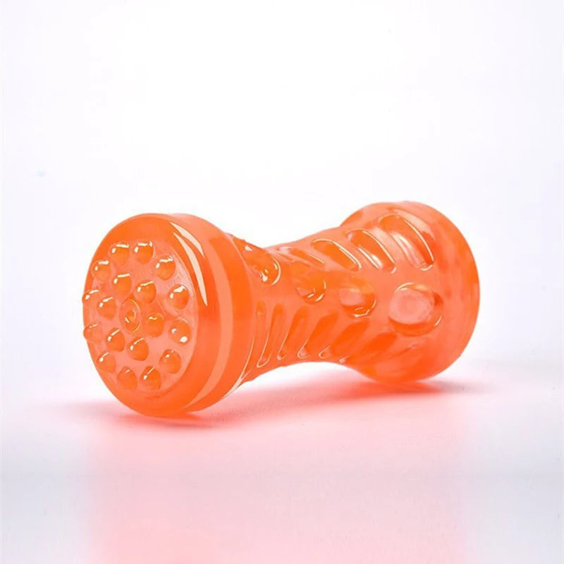 Bite Resistant Dog Toy Toothbrush Bone Sturdy Interactive Puppy Chew Dental Care for Small Dogs Safe Promotes Fresh Breath