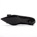 CHCH Women's Business High Heels New Black Simple and Comfortable Low Heel Pointed Women's Shoes 5cm
