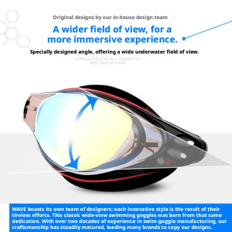 WAVE Professional Fashion Electroplated Large Frame | SAMAG